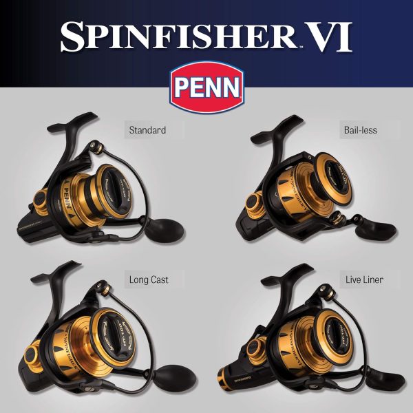 PENN Spinfisher VI Spinning Fishing Reel - Image 13