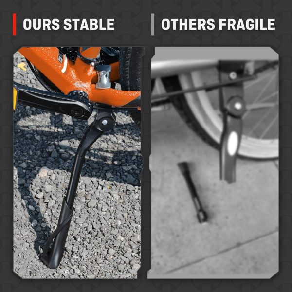 HENMI Bike Kickstand for Adult Bikes, Adjustable Bicycle Kickstand for Most - Image 6