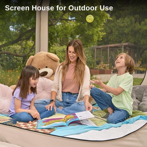 EAST OAK Screen House Tent Pop-Up, Portable Screen Room Canopy Instant - Image 6