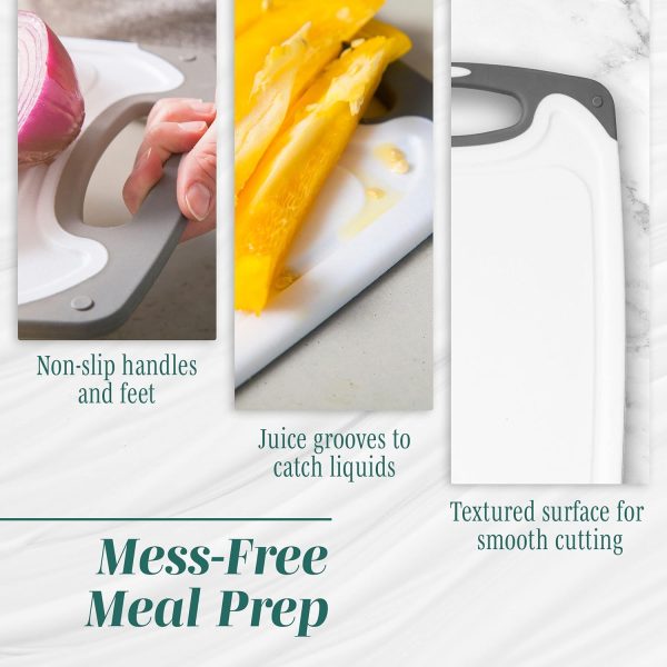 Cutting Boards for Kitchen - BPA-Free Chopping Board - Different Sizes & - Image 3
