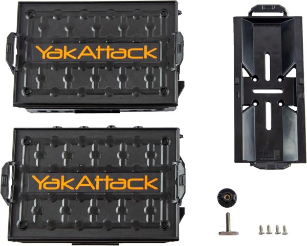 YakAttack TracPak Stacking Fishing Gear Storage Box System | Kayak Fishing - Image 2