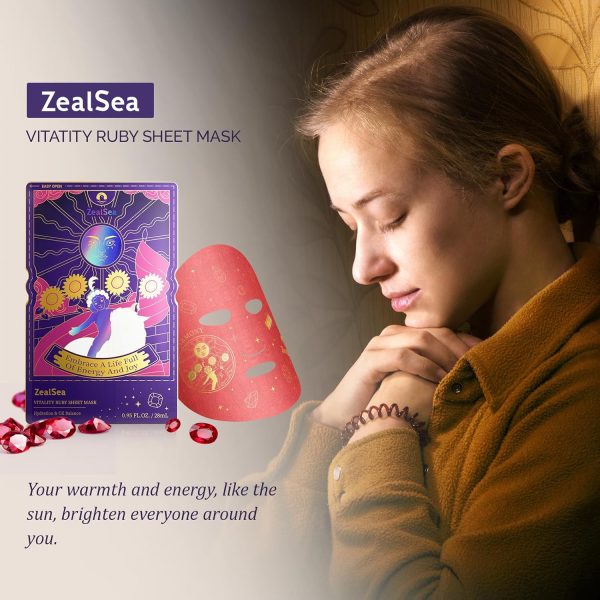 Face Masks Skincare, Collagen Face Mask for Anti Aging, Hydrating Face Mask - Image 3