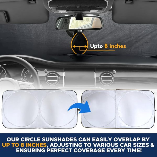 EcoNour Car Windshield Sun Shade | Reflective Sunshade for Ultimate - Image 6