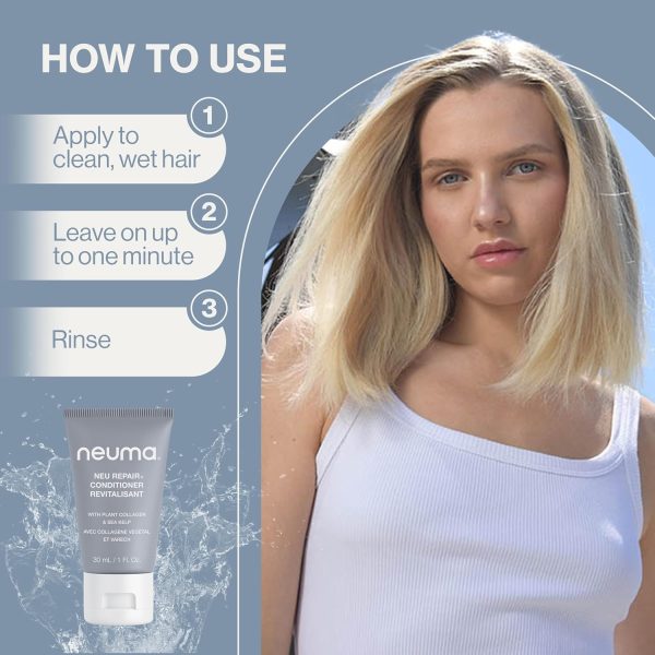 Neuma Neu Repair Conditioner - Protein Hair Treatment for Damaged Hair, - Image 9