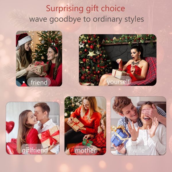 5 in 1 Curling Wand Set, Curling Iron with Curling Brush and 4 - Image 7