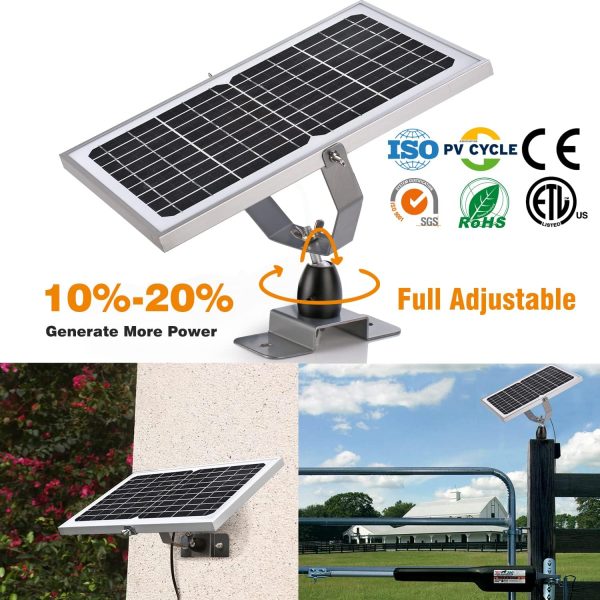 SUNER POWER 10W 12V Solar Battery Charger Maintainer, Built-in Smart MPPT - Image 6