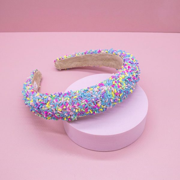 FROG SAC Headband for Girls, Candy Sprinkles Padded Headbands for Kids, - Image 5