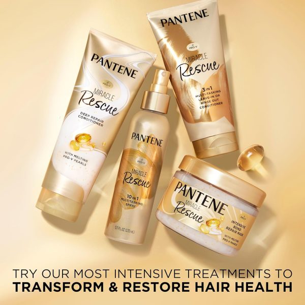 Pantene Miracle Rescue Deep Conditioner - Melting Pro-V Pearls for Dry, - Image 9