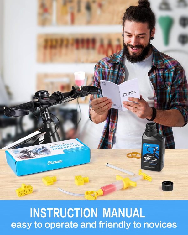 Brake Bleed Kit for Shimano Hydraulic Brakes. Bicycle Hydraulic Brake Bleed - Image 6