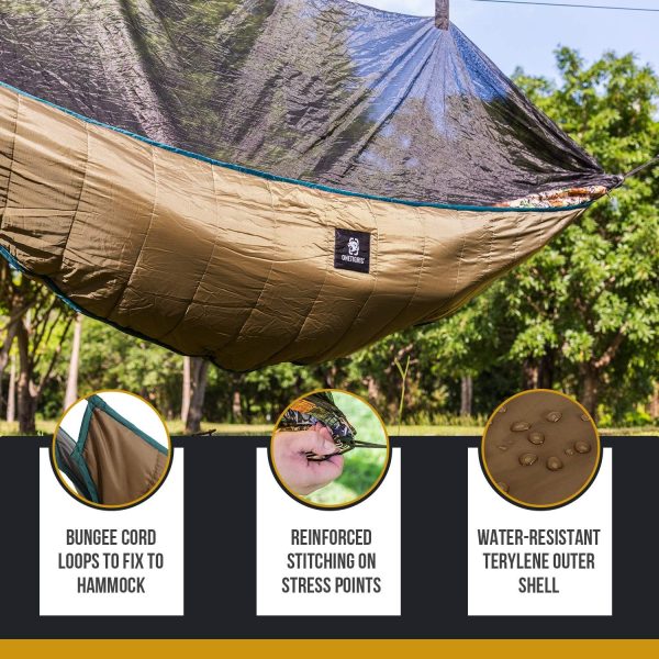 OneTigris Hideout Hammock Underquilt, Full Length Lightweight 4 Season - Image 3