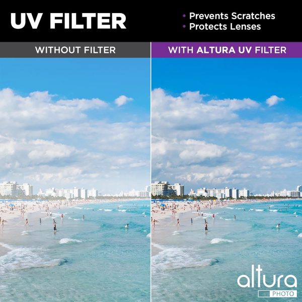 Altura Photo 40.5mm UV CPL ND Filter Kit – Multi-Coated UV Filter CPL - Image 3