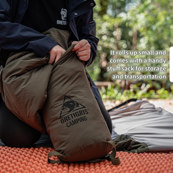 OneTigris Bushcrafter’s Sleeping Bags, Mummy Sleeping Bag for Camping - Image 2