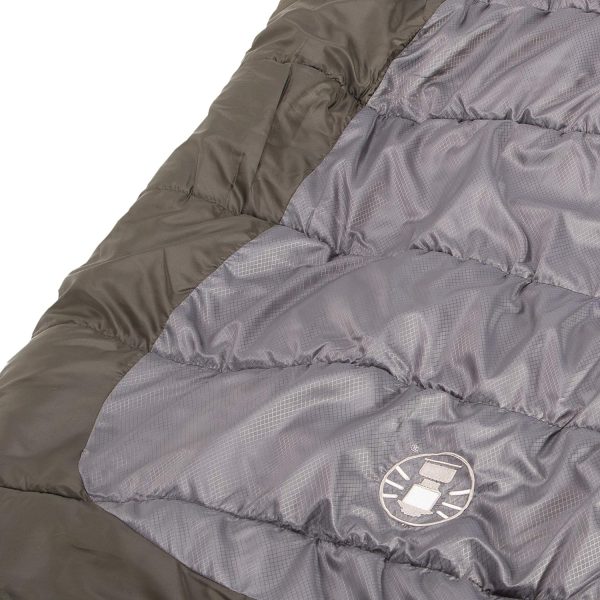 Coleman Big Basin 15°F Big & Tall Sleeping Bag, Cold Weather Sleeping Bag - Image 7