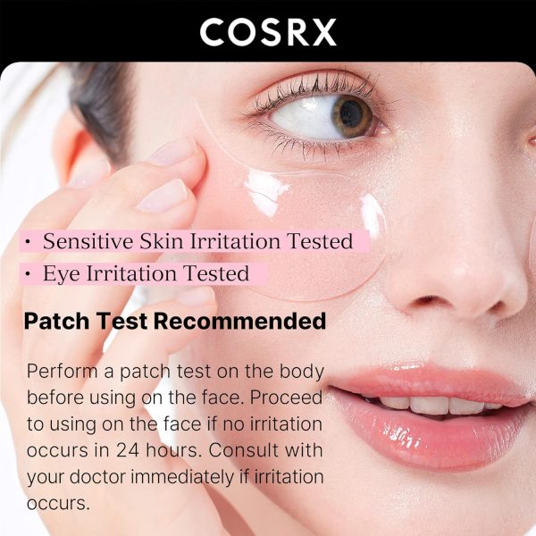 COSRX Peptide Collagen Hydrogel Eye Patch, 60 Patches, Under Eye Patches - Image 4