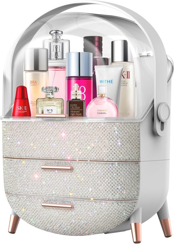 Teen Girls Gift Makeup Organizer,Skincare Organizer Jewelry - Image 2