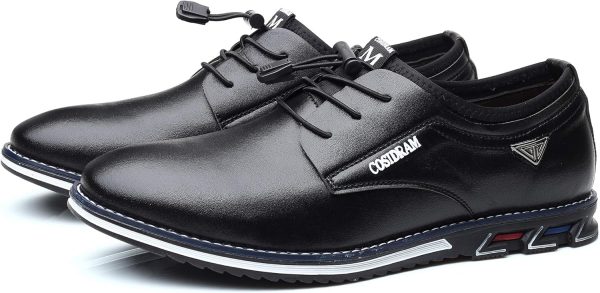 COSIDRAM Mens Casual Shoes Business Slip-on Shoes Comfort Fashion Office - Image 4
