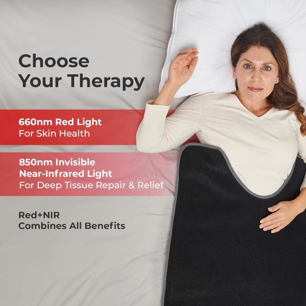 Lifepro Infrared Red Light Therapy for Body Wrap - Lessens Pain, and - Image 2