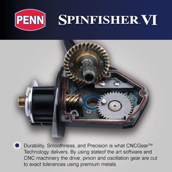 PENN Spinfisher VI Spinning Fishing Reel - Image 12