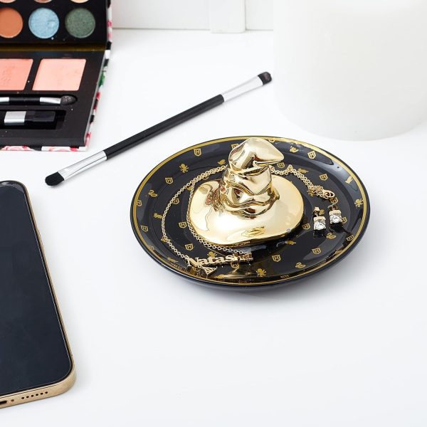 Harry Potter Sorting Hat Ceramic Trinket Tray - 3D Trinket Jewelry Holder, - Image 3