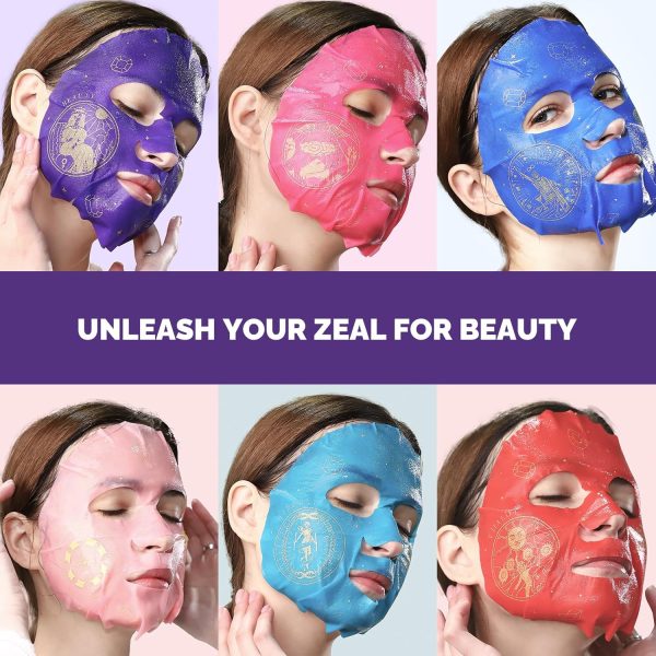 Face Masks Skincare, Collagen Face Mask for Anti Aging, Hydrating Face Mask - Image 7