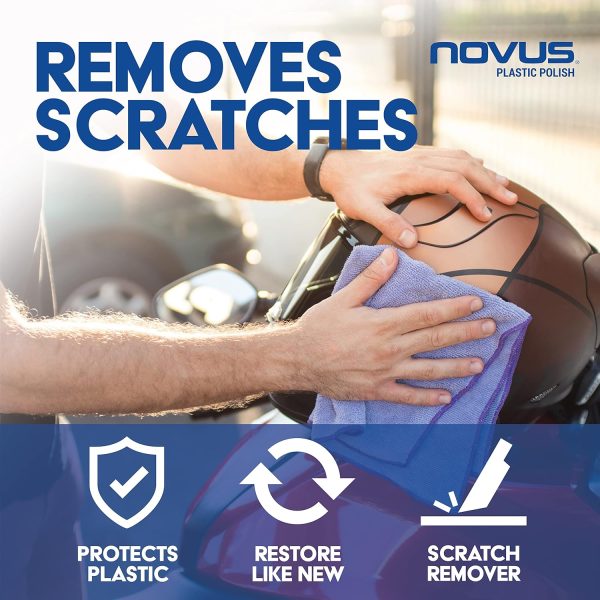 Novus Plastic Polish | Golf Cart Maintenance/Polish Kit | Includes NOVUS - Image 5