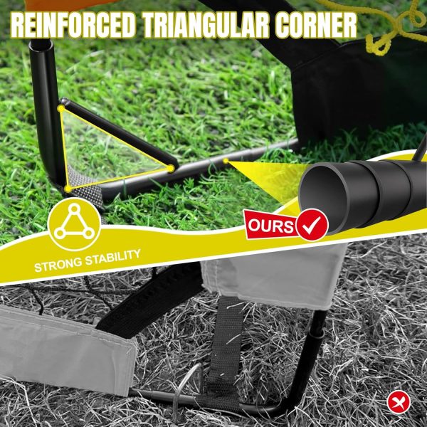 Kids Soccer Goals for Backyard Set, Portable Toddler Soccer Goal 2 of 4 x 3 - Image 3