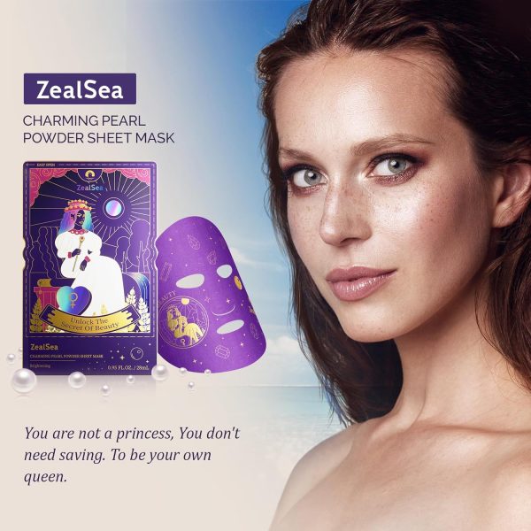 Face Masks Skincare, Collagen Face Mask for Anti Aging, Hydrating Face Mask - Image 2