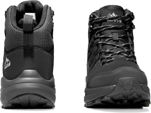 NORTIV 8 Men's Hiking Boots Waterproof Lightweight Mountaineering Outdoor - Image 7