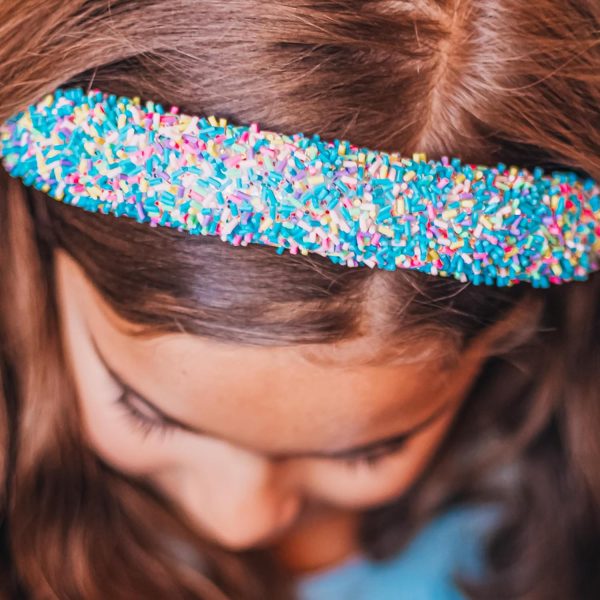 FROG SAC Headband for Girls, Candy Sprinkles Padded Headbands for Kids, - Image 6