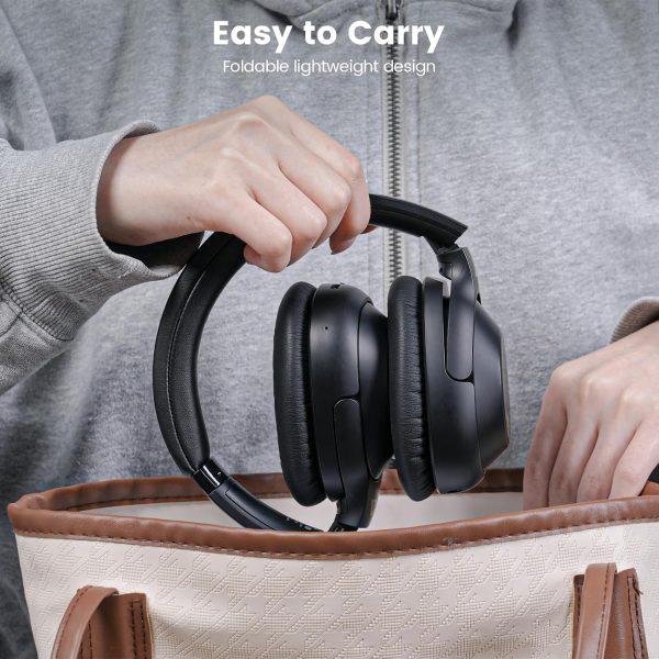 Riibox Y7Pro Hybrid Active Noise Canceling Headphones, 40 Hours - Image 6