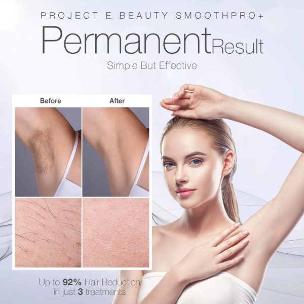 SmoothPro+ IPL Hair Removal Device by Project E Beauty | Intense Pulsed - Image 7