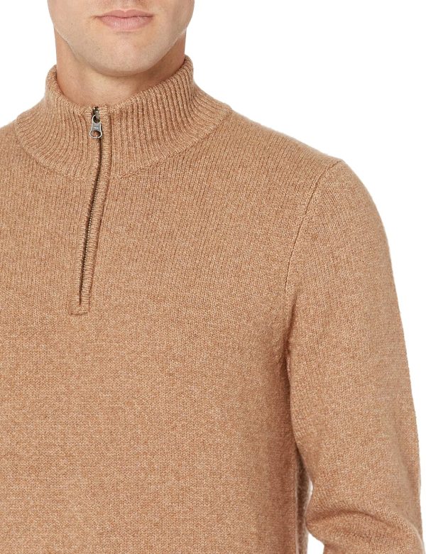 Amazon Essentials Men's Long-Sleeve Soft Touch Quarter-Zip Sweater - Image 4