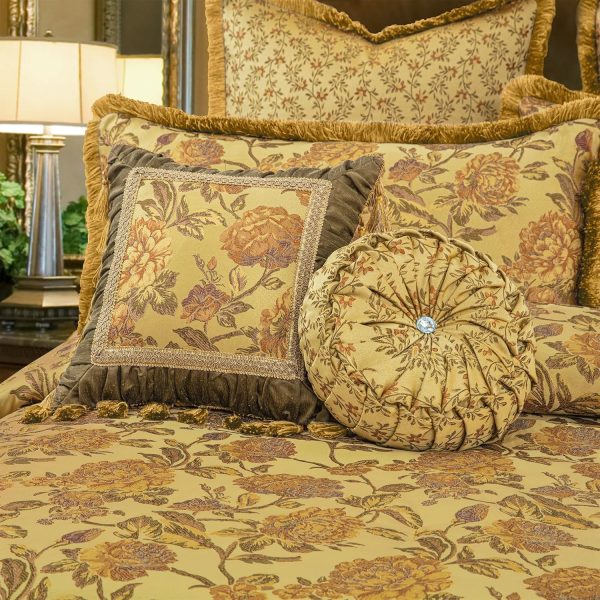 Loom and Mill 9-Piece Luxury Comforter Sets Classic Framework Design, - Image 5