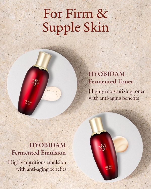 Sooryehan Hyobidam Fermented Skincare Gift Set (13.53fl oz) - Premium - Image 4