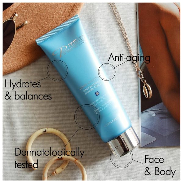 Premier Dead Sea Moisture Cream for Multi Use for face and body, anti-aging - Image 3