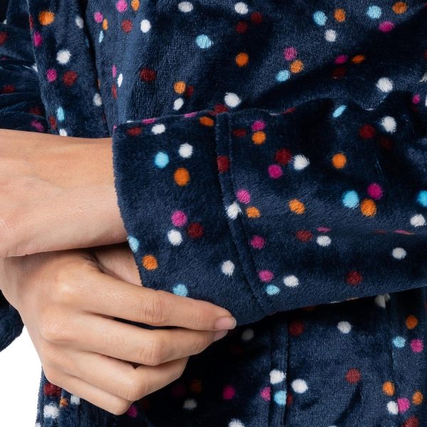 Fruit of the Loom Women's Fleece Robe - Image 4