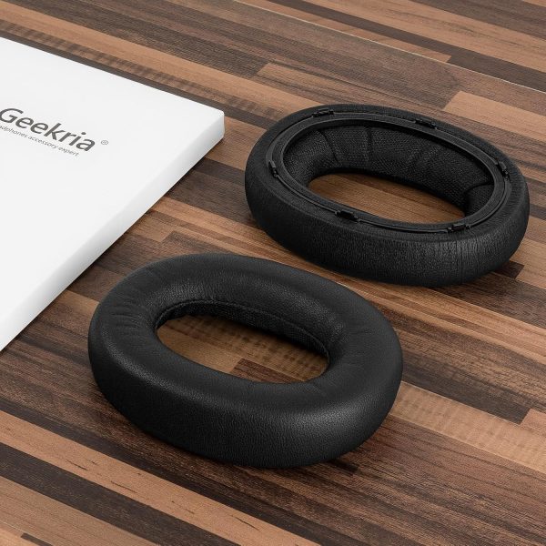Geekria Elite Sheepskin Replacement Ear Pads for Bowers & Wilkins B&W PX7, - Image 4