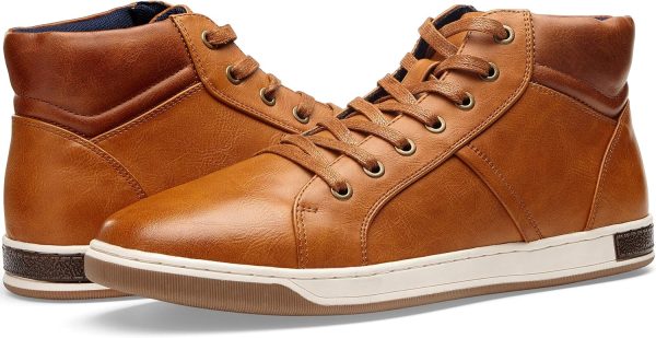 Jousen Men's Casual Shoes High Top Fashion Sneaker Lightweight Men Boots - Image 6