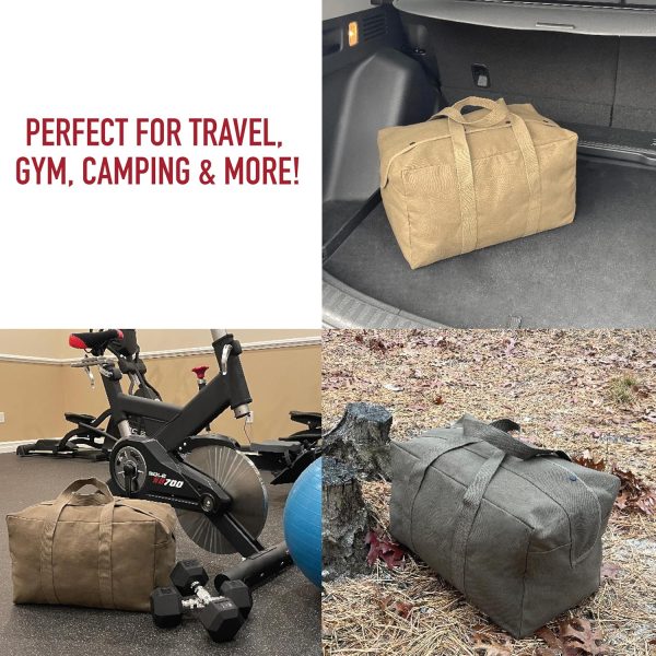 Rothco Canvas Parachute Cargo Bag Extra Large Duffle Bag 75L - Image 7