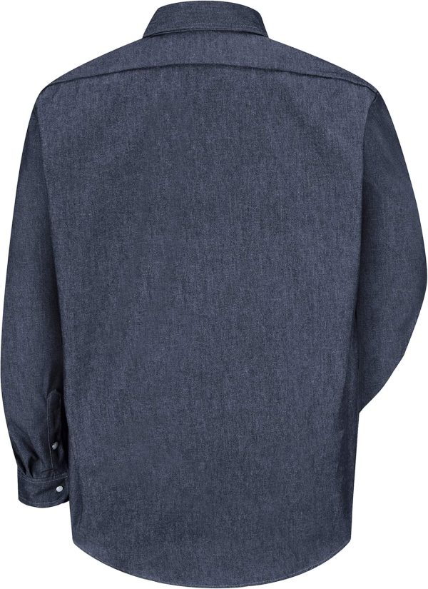 Red Kap Men's Deluxe Denim Shirt - Image 2
