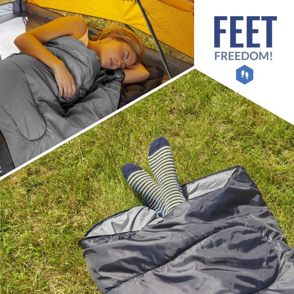 VENTURE 4TH Backpacking Sleeping Bag – XXL, Double and Single Sizes - - Image 6