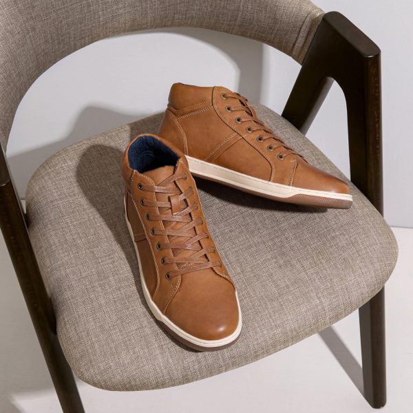 Jousen Men's Casual Shoes High Top Fashion Sneaker Lightweight Men Boots - Image 4