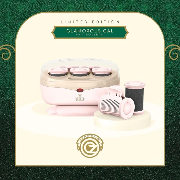 Wicked Glinda Hot Roller Set by Conair - Hot Rollers for Long, Medium, and - Image 4