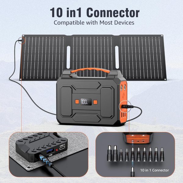 Portable Solar Panel Charger 30W, ZeroKor Foldable Solar Panel Kit with - Image 5