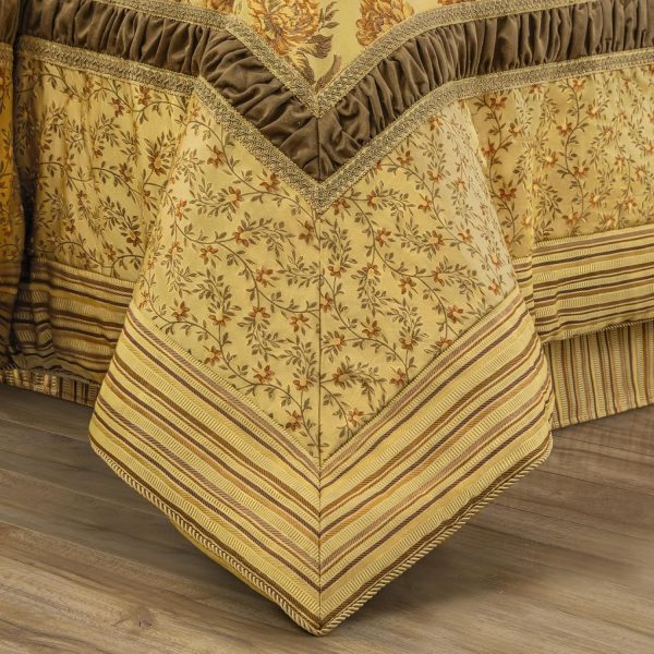 Loom and Mill 9-Piece Luxury Comforter Sets Classic Framework Design, - Image 6