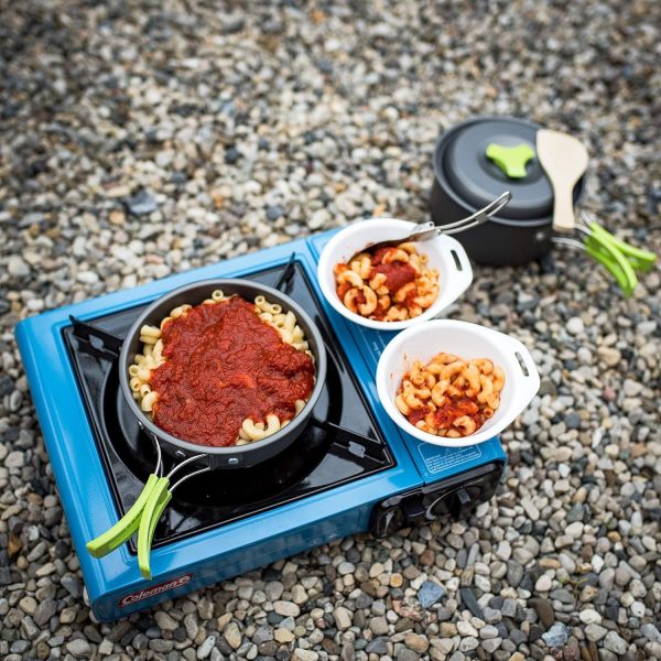 MalloMe Camping Cookware 18pc Mess Kit w/Backpacking Stove – Camping - Image 6