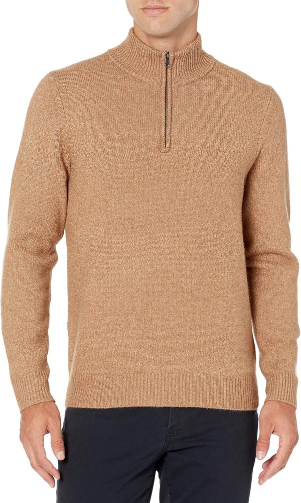 Amazon Essentials Men's Long-Sleeve Soft Touch Quarter-Zip Sweater - Image 2