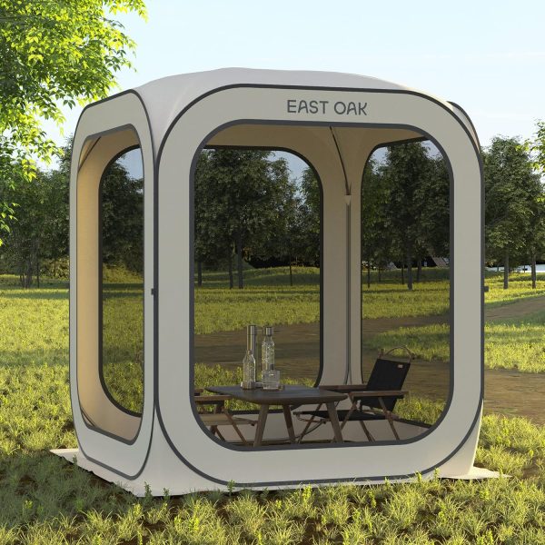 EAST OAK Screen House Tent Pop-Up, Portable Screen Room Canopy Instant - Image 8