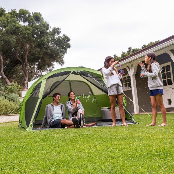 Coleman Evanston Tent with Screen Room, 6/8 Person Weatherproof Tent Sets - Image 6