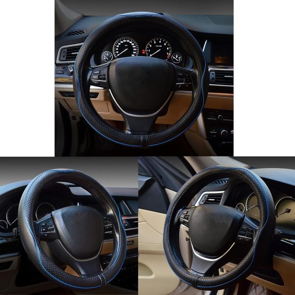 Car Steering Wheel Cover, Anti-Slip, Safety, Soft, Breathable, Heavy Duty, - Image 2